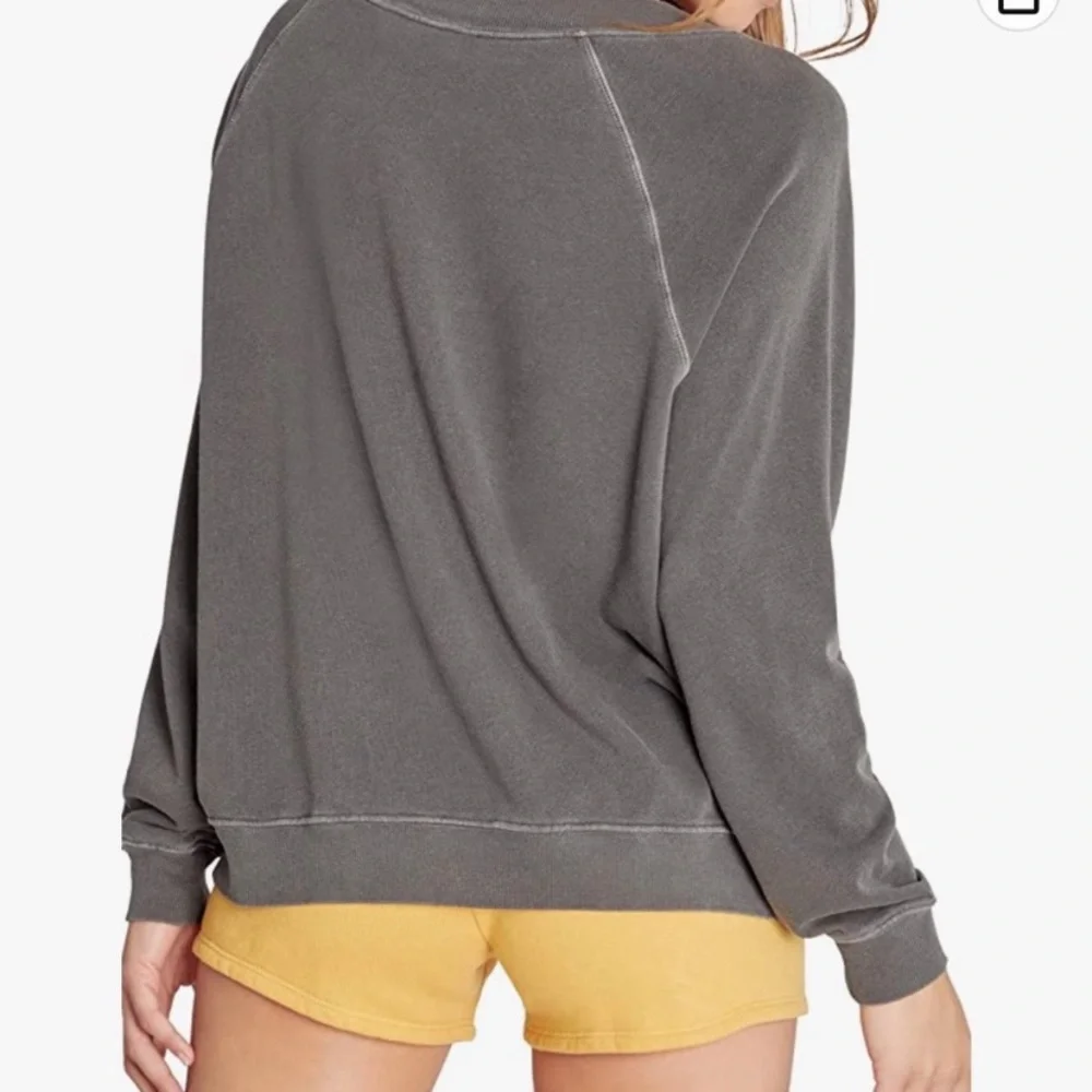 NEW Wildfox Easy Does It Crewneck Oversized Sweatshirt, Sz XS - Picture 4 of 9